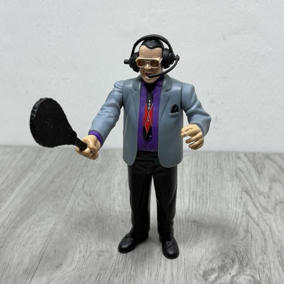 Jakks Pacific WWF Jim Cornette Series 2 Ringside Collection Figure 1998 - Picture 1 of 9